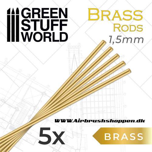 Messing stav - Pinning Brass Rods 1,5mm GSW